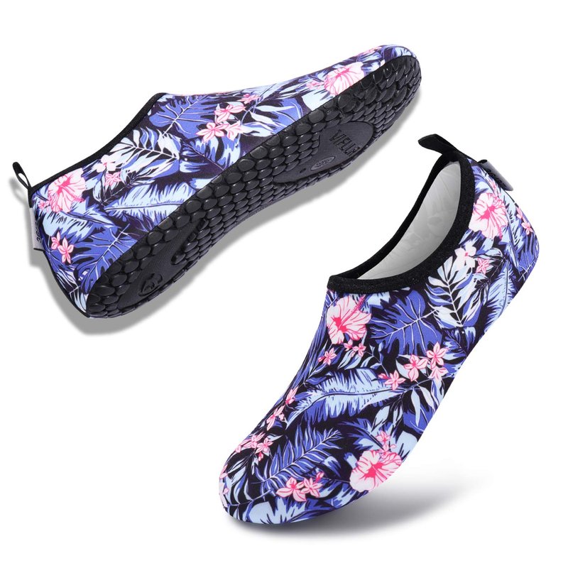 VIFUUR Water Sports Unisex Shoes Blue/Leaf - 11-12 W US / 9.5-10.5 M US (42-43)
