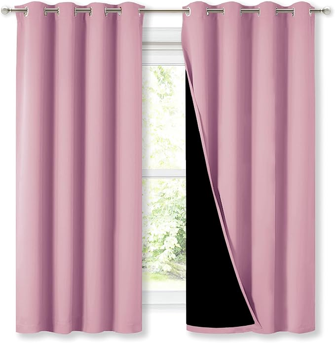 NICETOWN 100% Blackout Curtains