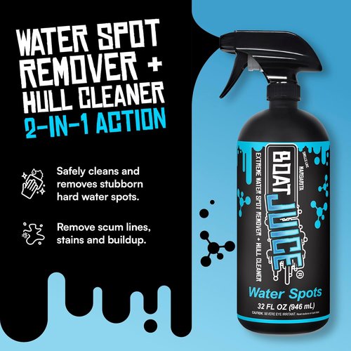 Boat Juice Extreme Boat Cleaner - Powerful Water Spot Remover & Hull Cleaner | 32oz