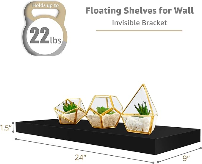 Sorbus Floating Shelves for Wall