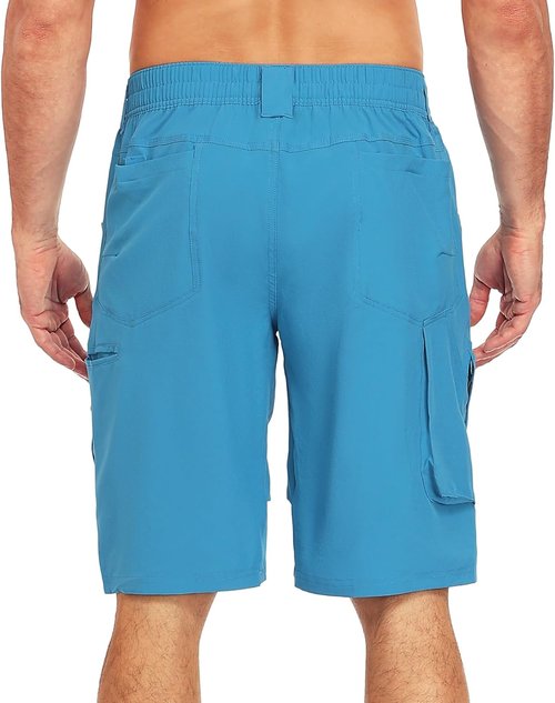 Little Donkey Andy Men's Hiking Cargo Shorts - Quick Dry, Waterproof & Lightweight | 9 Pockets