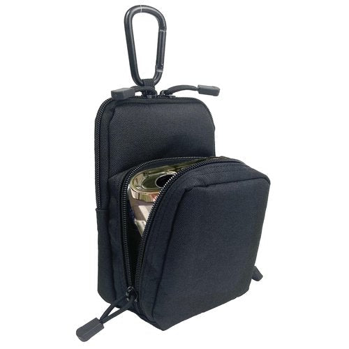 KUNFALY Rangefinder Pouch Soft Range Finder Case with Carabiner for Most Rangefinders Universal fit for Hunting Golf
