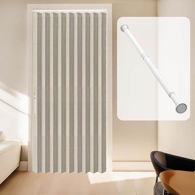 AJAZZ Blackout Door Curtains