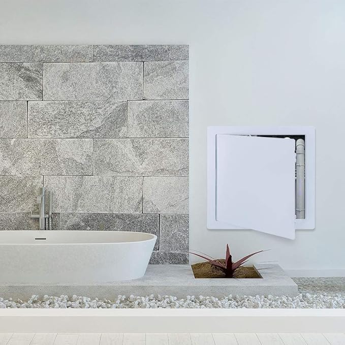 Suteck Plastic Access Panel for Drywall Ceiling 16 x 16 Inch Reinforced