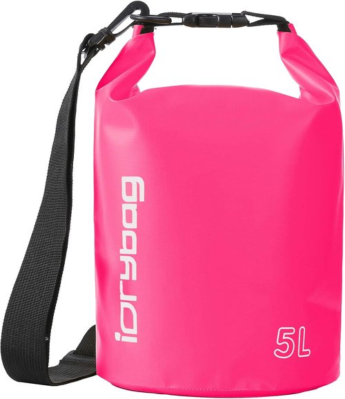 IDRYBAG Waterproof Dry Bag for Kayaking - Lightweight & Durable | Available in 2L, 5L, 10L, 15L, 20L