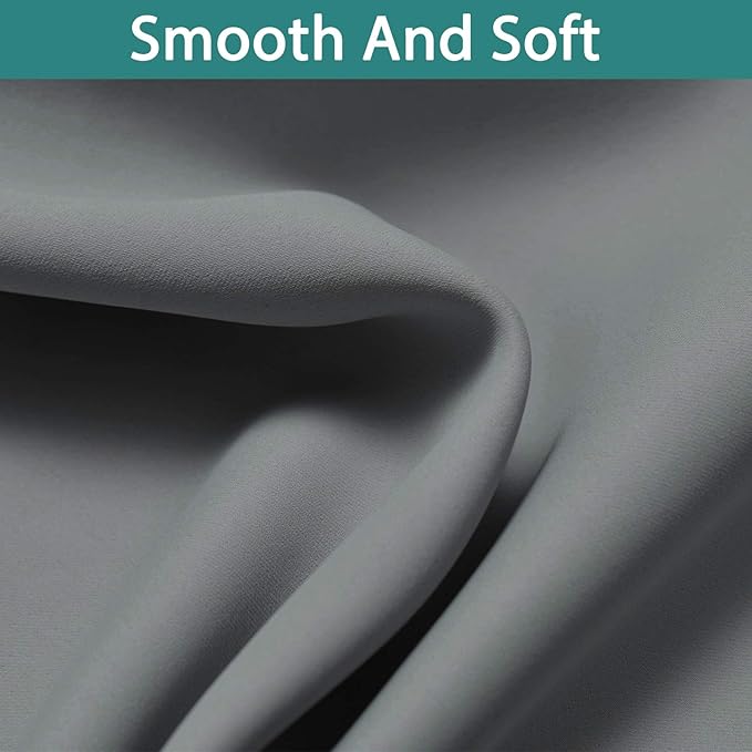 Yakamok Gray Full Shading Curtain Panels