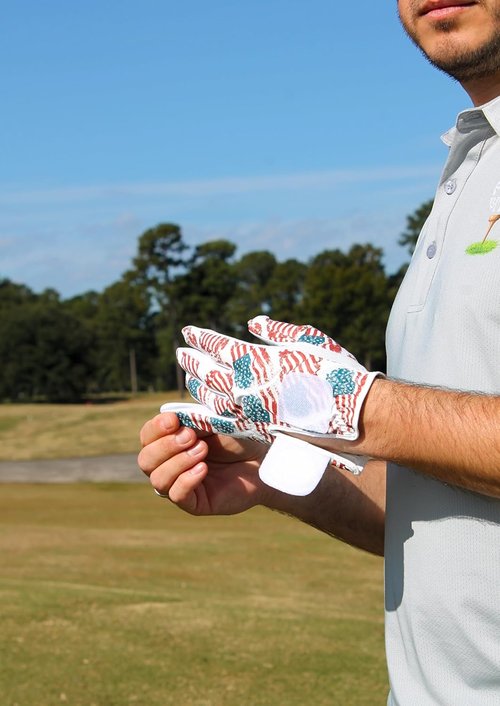 MULLIGAN HOOLIGAN® Men's Golf Glove - Premium Cabretta Leather & Mesh for Breathable Comfort