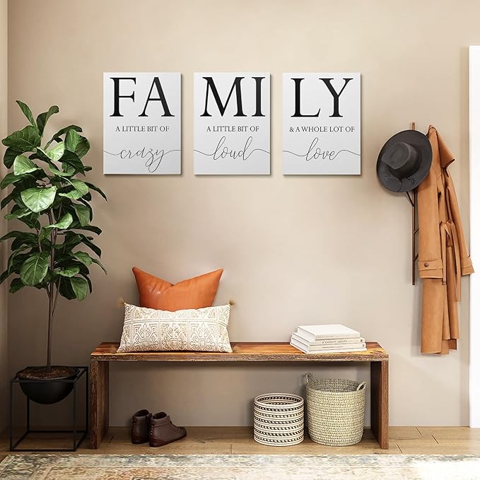 GUBIYU Home Family Wall Decor, Wall Art