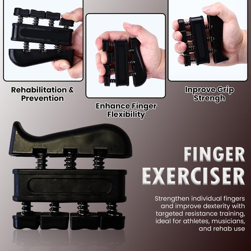 Grip Strengthener Kit by [Brand Name] - Adjustable Resistance Hand Grips for Forearm Strength | 5 Pack
