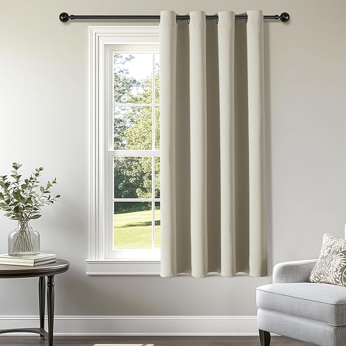 ChrisDowa Grommet Blackout Curtains