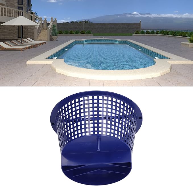 Skimmer Filter Basket Swimming Pool Pump Basket Pool Cleaning Tool for Pool Debris Removal