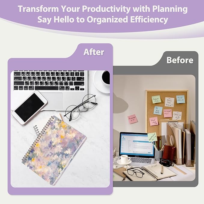 2026 Planner, Weekly and Monthly Calendar Academic Planner, Jan 2026 - Dec 2026, Planning Agenda Book for Desk Accessories and School Supplies - A5 (6.3'' x 8.5'')
