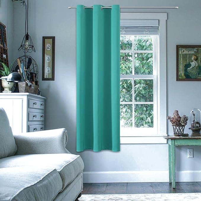 ChrisDowa Grommet Blackout Curtains