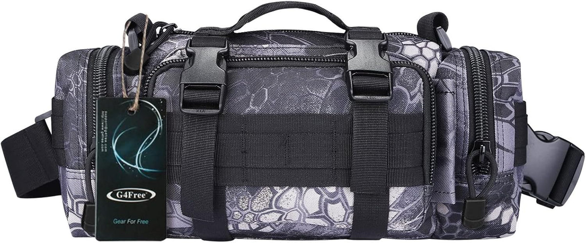 Tactical Waist Pack - G4Free Small Fanny Sling Bag with Hand Carry Handle