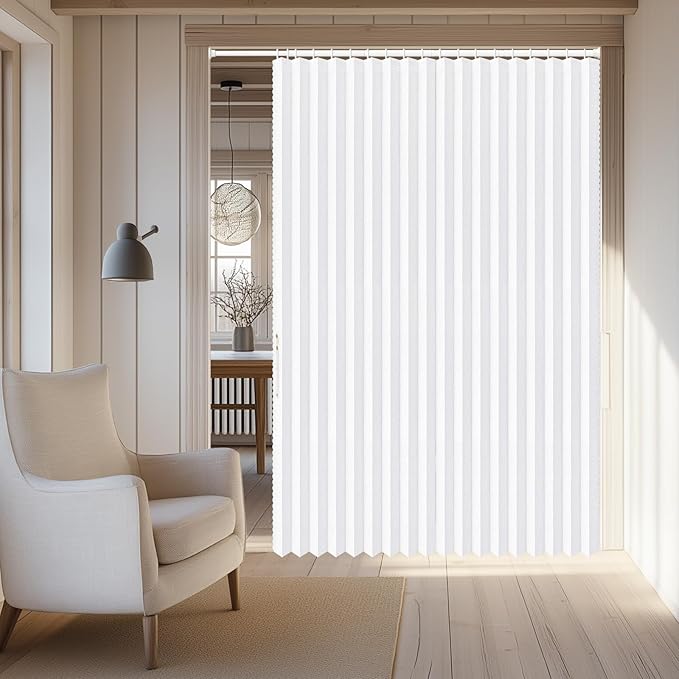 AJAZZ Blackout Accordion Doorway Curtain Set
