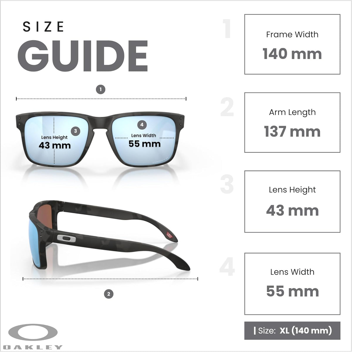 OAKLEY Holbrook OO9102 Square Sunglasses for Men+ Bundle Accessory Leash Kit, Microfiber Pouch
