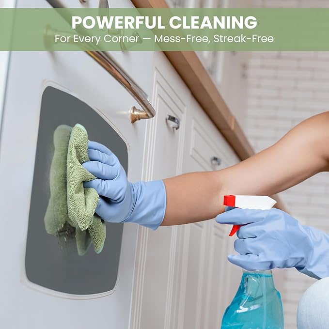 Microfiber Cleaning Cloth, 150 Pack Assorted Color Cleaning Rags for Housekeeping, Colorful Reusable Microfiber Towels for Car, Kitchen, Bathroom and Household Cleaning Supplies, 11.8"X11.8"