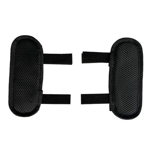 Plate Carrier Shoulder Pads, 2 Pack Tactical Vest Shoulder Pads Strap Cushion Vest Accessories Shoulder Pads Soft Mesh Pads for FCPC JPC Vests Sling Bags (Black Camo)