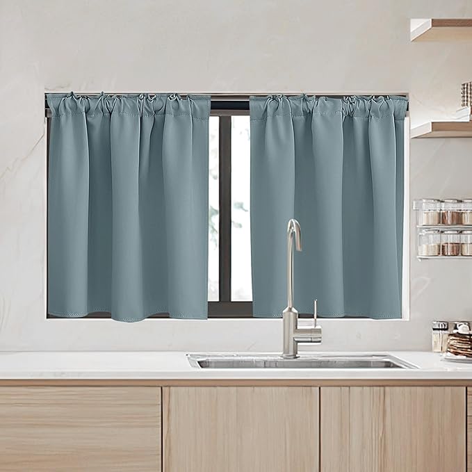 RYB HOME Kitchen Window Curtains