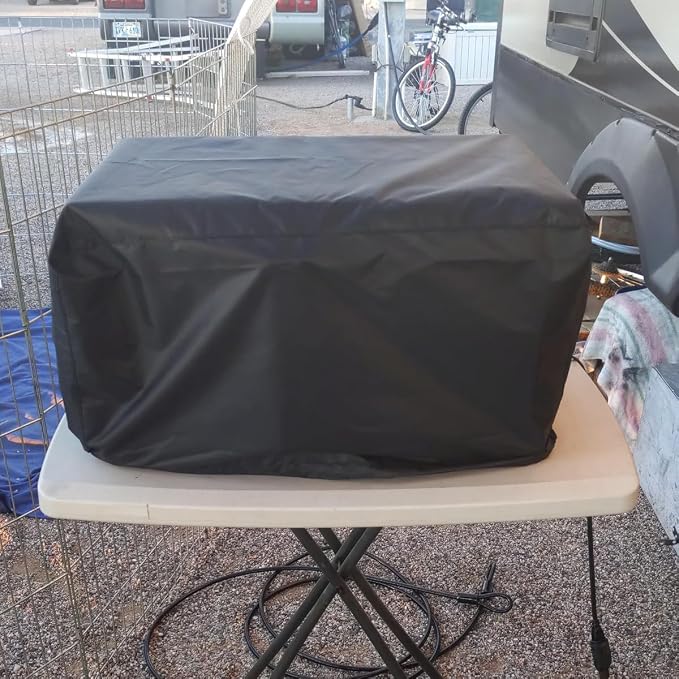 Grill Cover for Monument 24" Grill Griddle 55000 and 56000, 24 Inch Heavy Duty & Waterproof, Barbecue Tabletop Griddle Grill Cover