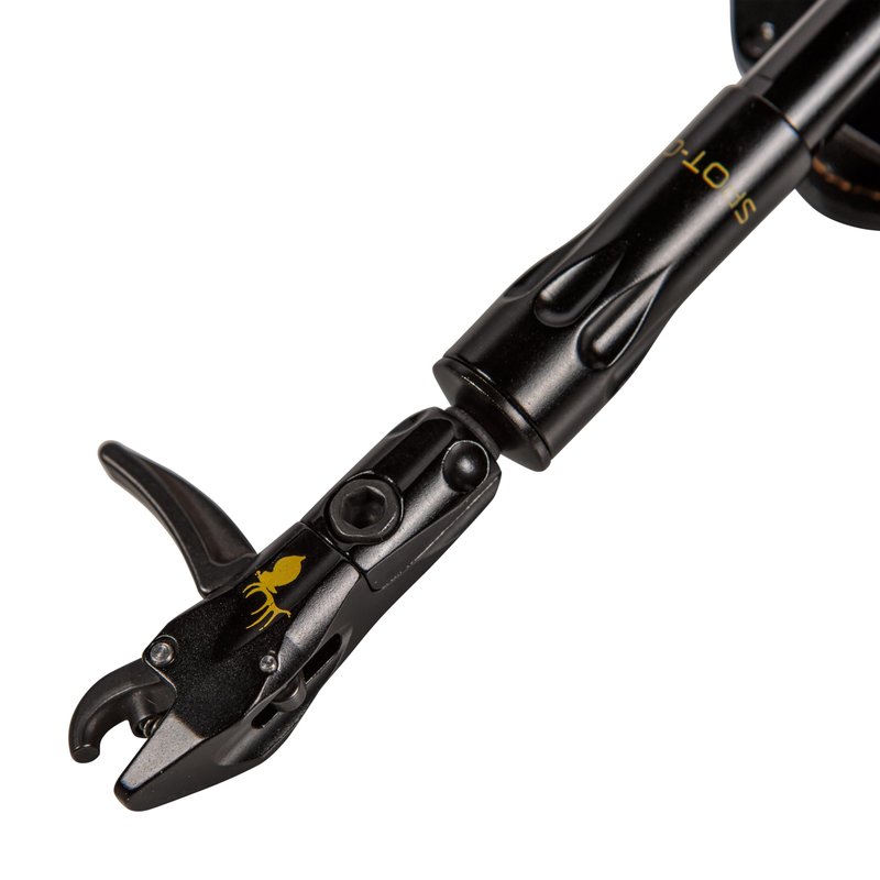 Trophy Ridge Spot-On Archery Release - 360° Rotating Head, Torque-Free Precision, 360° Swiveling Arm, Adjustable Length, Trigger Travel Tuning, Premium Leather Buckle Strap