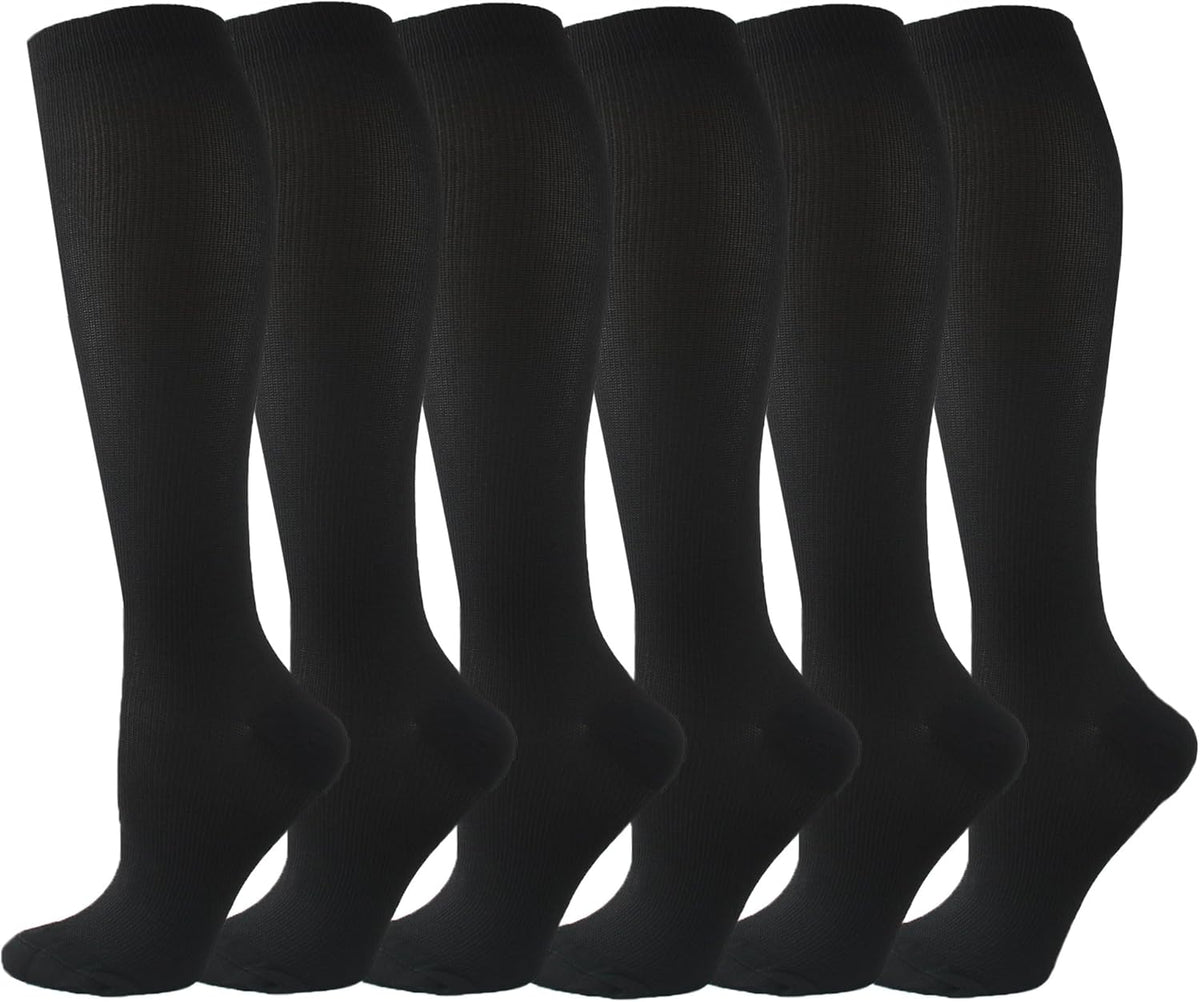 Skiennix Compression Socks - 20-30 mmHg Support for Men & Women | Ideal for Running, Hiking & Recovery