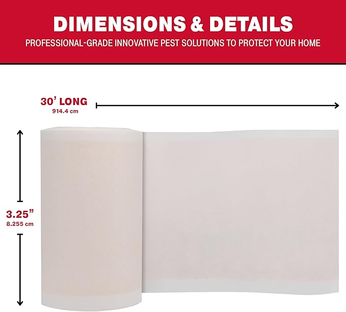 Catchmaster Tree Shield Lantern Fly & Ant Traps Insect Barrier, 12 Rolls 30ft Each, Outdoor Adhesive Crawling Insect Trap to Protect Trees, Fruit & Plants, Pest Control Lawn & Garden