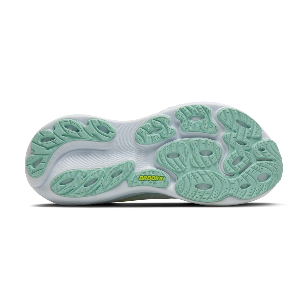 Brooks Women’s Adrenaline GTS 25 Supportive Running & Walking Shoe - White/Nightlife/Yucca - 5.5 Medium
