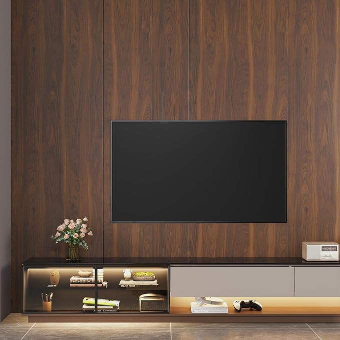BOMENG Walnut Wood Contact Paper 32x158 inch Dark Brown Wood Wallpaper Peel and