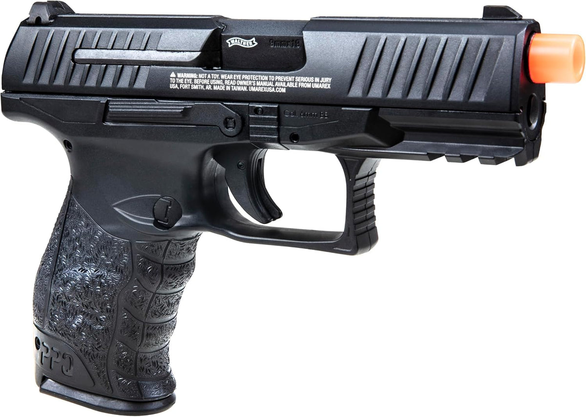 Walther PPQ GBB Airsoft Pistol - Elite Force Blowback 6mm BB Gun for Precision Shooting