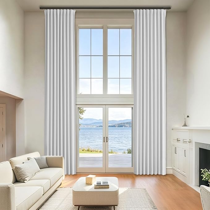 Floor to Ceiling Curtain for Wall Ceiling Mount Track