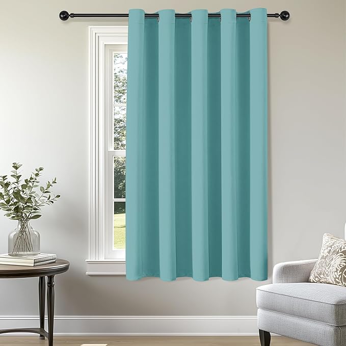 ChrisDowa Blackout Curtains 70 inches Wide