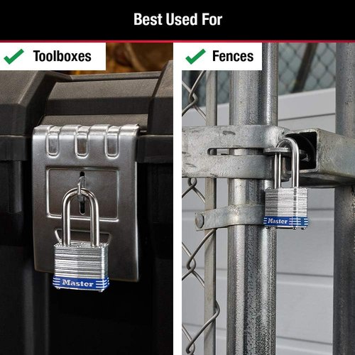 Master Lock Outdoor Padlock - Durable Security with Key Access | 1 Pack