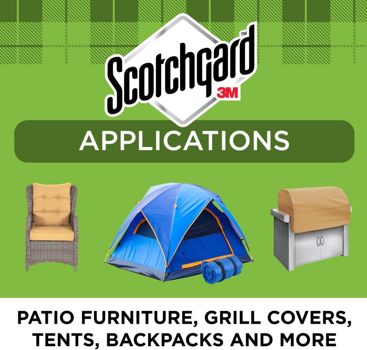 Scotchgard Outdoor Water Shield Spray - Water Repellent for Gear & Furniture | 42 Ounces (4 Cans)