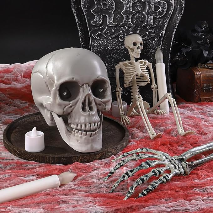 400" x 85" Halloween Creepy Cloth Decoration, Large Bloody Spooky Fabric Cloth Halloween Scary Gauze Cheesecloth for Haunted House Halloween Party Yard Wall Indoor Outdoor Decor