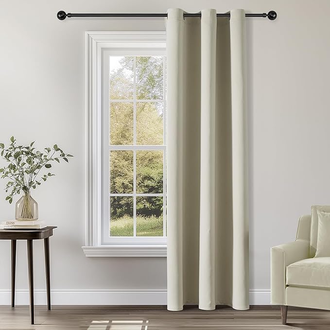 ChrisDowa Grommet Blackout Curtains