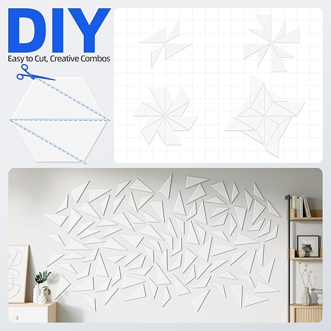 12 Pack Acoustic Panels with Self-Adhesive 12"X10"X0.4" Sound Proof Foam Panels
