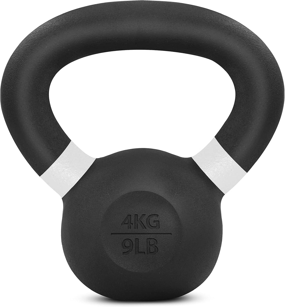 Yes4All Kettlebell - Heavy Duty Cast Iron with Non-Slip Handle | 9lb to 71lb Options for Strength Training