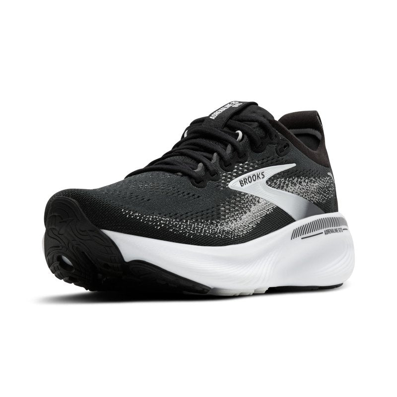 Brooks Women’s Adrenaline GTS 25 Supportive Running & Walking Shoe - Black/Grey/White - 9 Wide