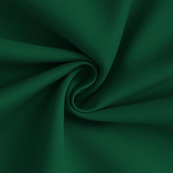 Yakamok 100% Blackout Curtain Panels 84 inches Cold and Light Blocking Drapes
