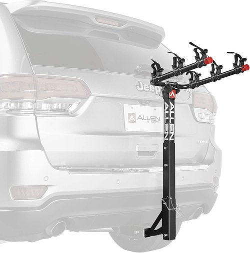 3-Bike Hitch Rack for 1.25" & 2" Hitches - Allen Sports Durable Bike Carrier