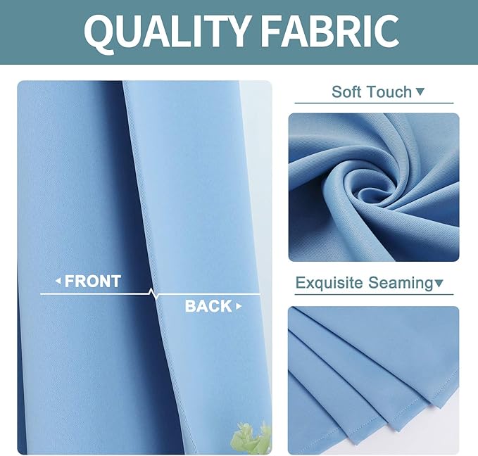 ChrisDowa Grommet Room Darkening Curtains
