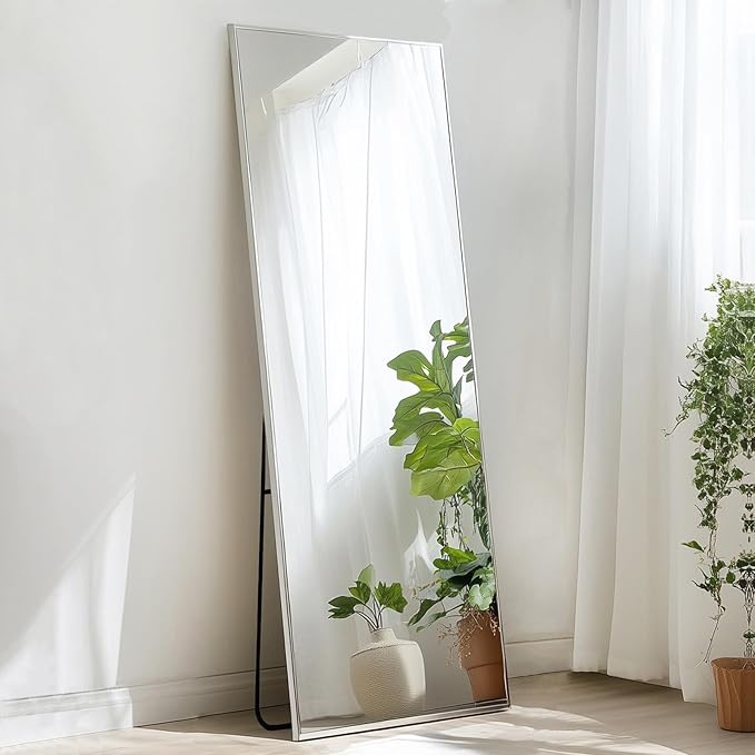 Sunniry Full Length Mirror 56x16 inch, Stand Up Mirror