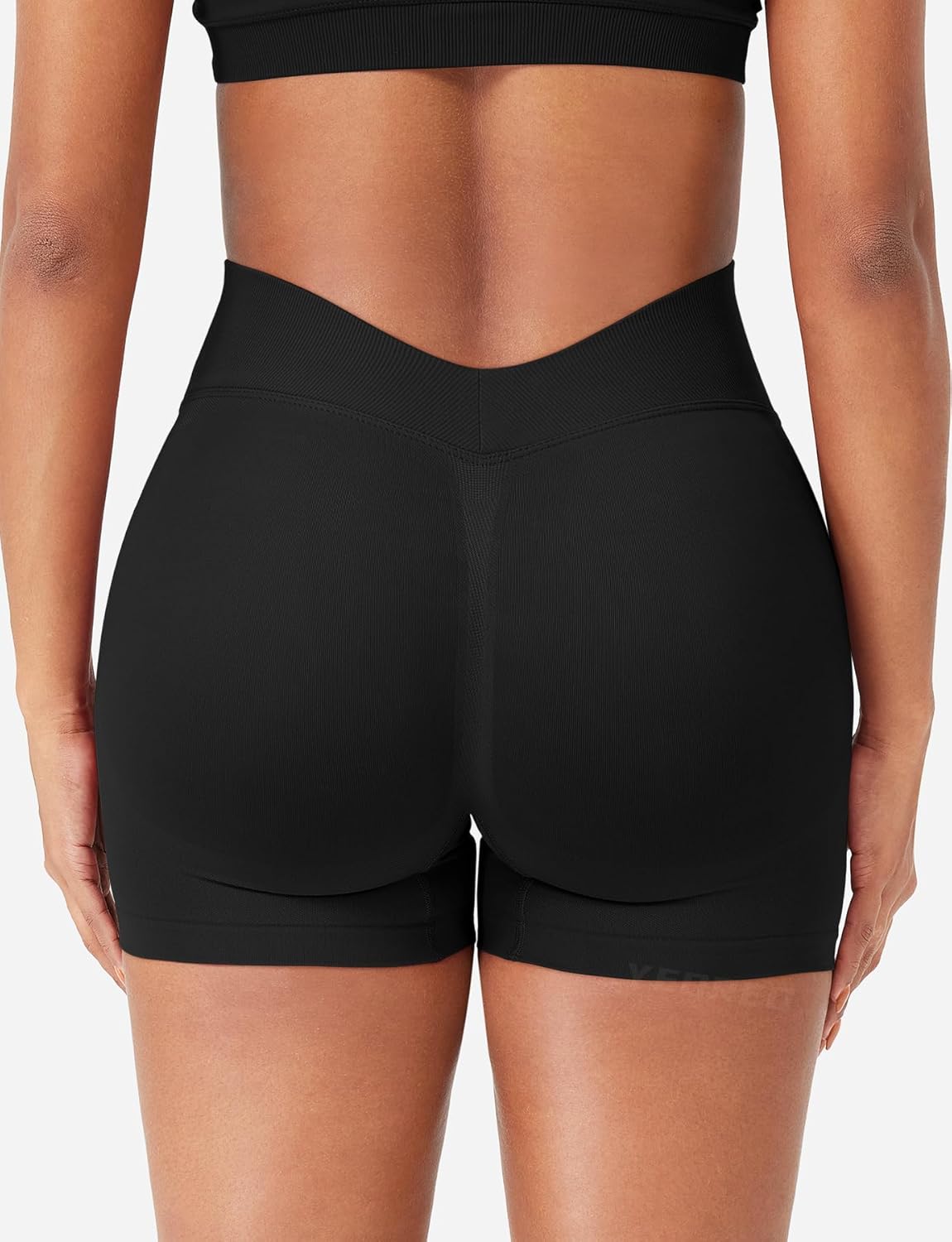 YEOREO SoftHue Workout Shorts - High Waisted Tummy Control | 3.6" Gym Biker Shorts for Women