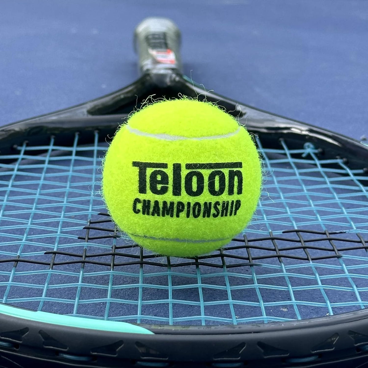 Teloon Championship Tennis Balls - Extra Duty Felt for Enhanced Performance | Pressurized, Regular Size