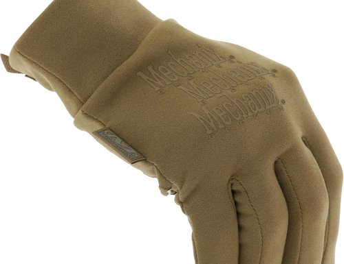 Mechanix Wear ColdWork Winter Work Gloves - SoftShell Micro-Fleece Liner - Touchscreen Compatible - Large - Coyote Brown