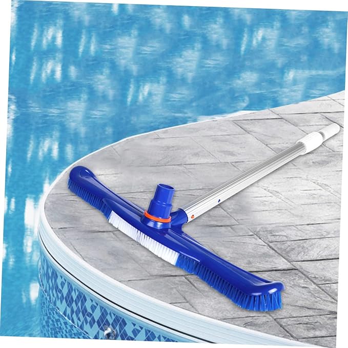 Yardwe 1pc Heavy Duty Swimming Pool Brush Bristles for Cleaning Walls Floors and Steps Versatile Pool Cleaning Tool for Inground