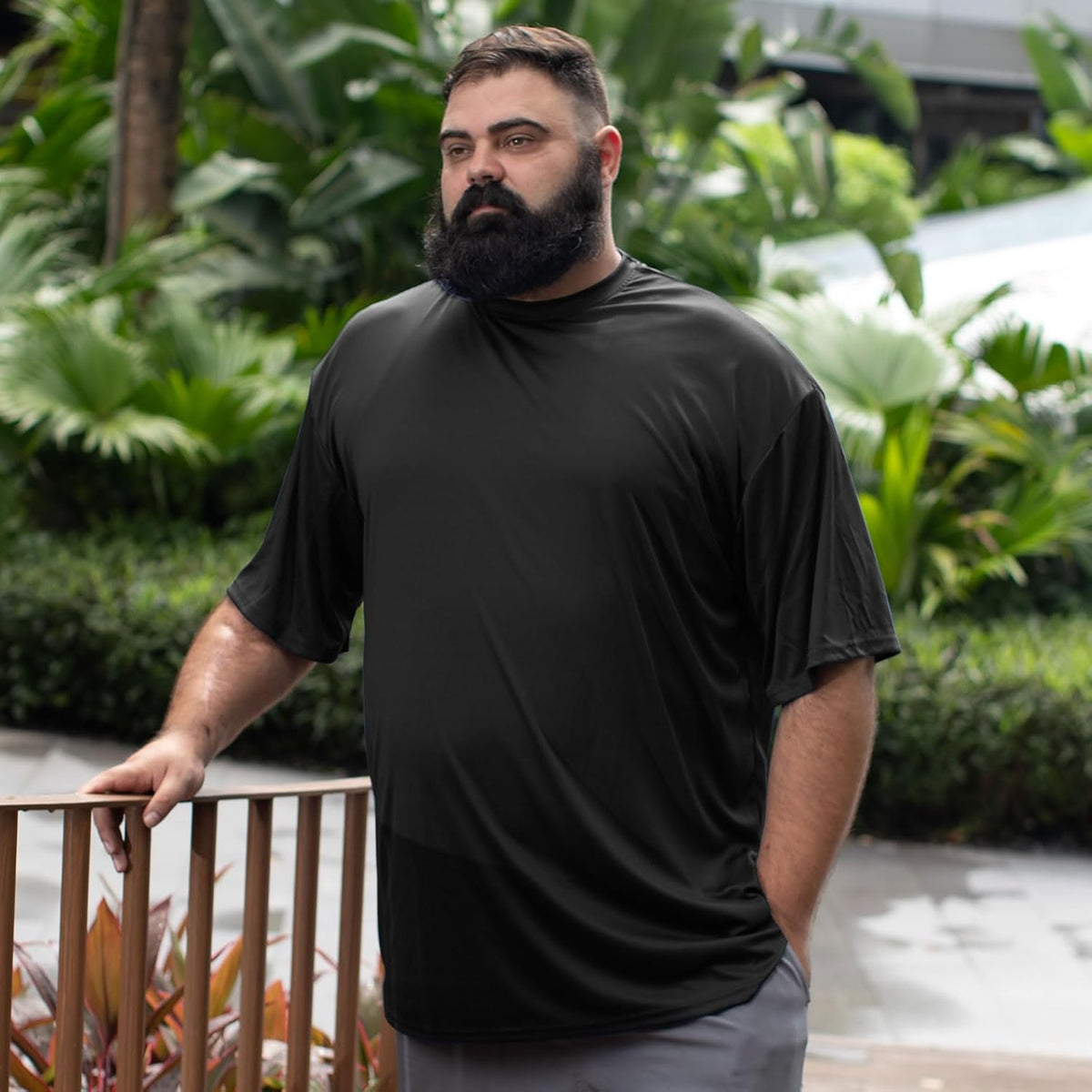 Skiennix Men's Big & Tall Athletic T-Shirt - Cooling, Quick-Dry, Moisture-Wicking, Lightweight, Short Sleeve