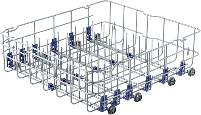Upgraded 3751DD1001C 3751DD1001J Dishwasher Lower Rack Replacement Parts for LG Dishwasher Rack LDF7774ST LDF5545ST Lower Dishrack LG Dishwasher Bottom Rack Direct Drive Dish Washer Drawer Wheels