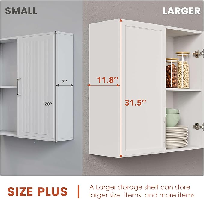 FIMELLO 60" Laundry Room Wall Cabinets